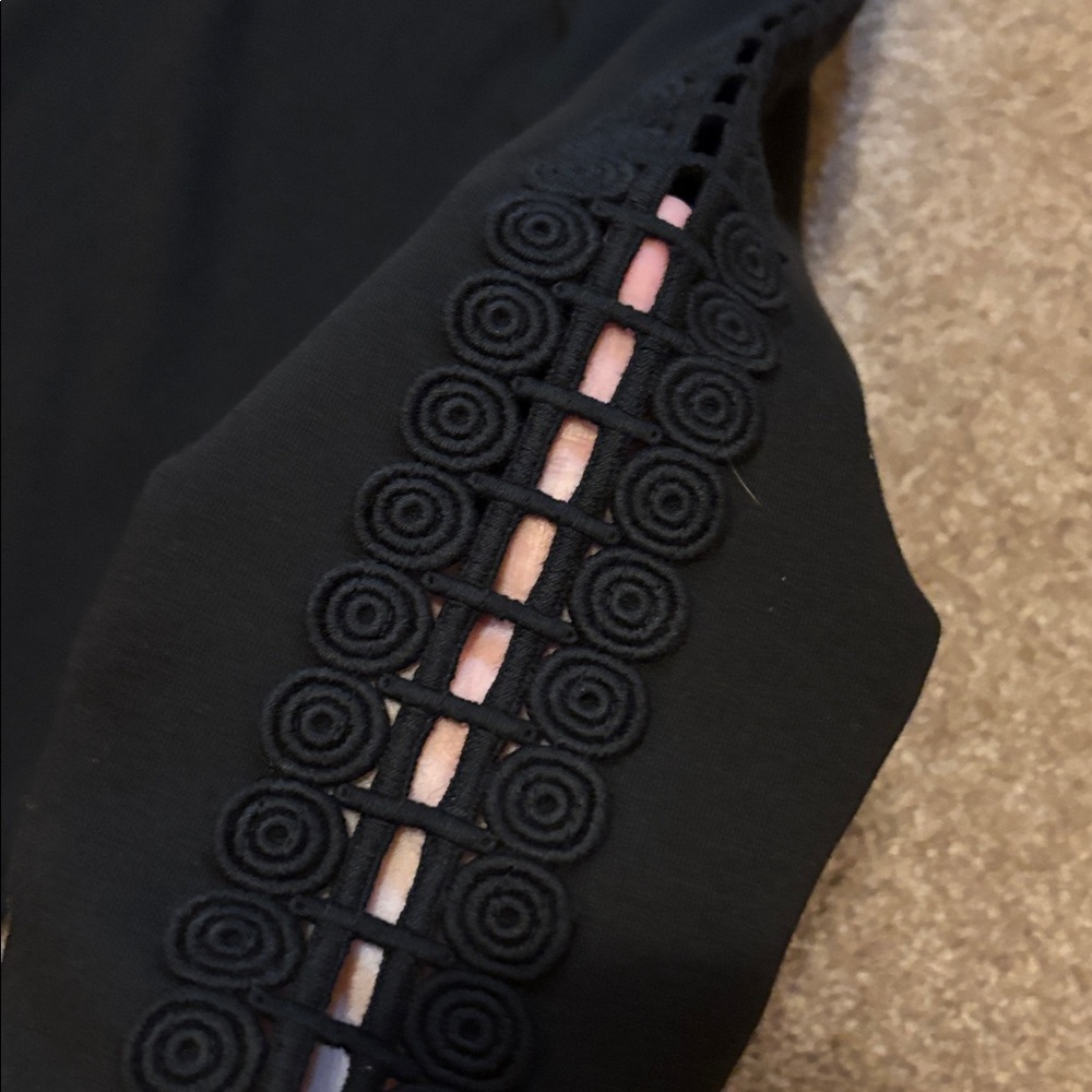 Lilly Pulitzer Black Dress with Gold Zipper small - Picture 6 of 6